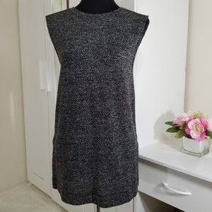 Banana Republic Gray Sleevless Tunic Dress